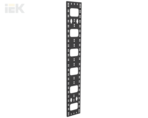CO05-15042-R | ITK Органайзер кабельный вертикальный 150х12мм 42U черный |