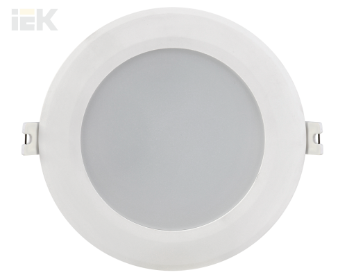 LDVO0-1713-09-6500-K01 | Светильник светодиодный ДВО 1713 белый круг 9Вт 6500К IP40 | IEK