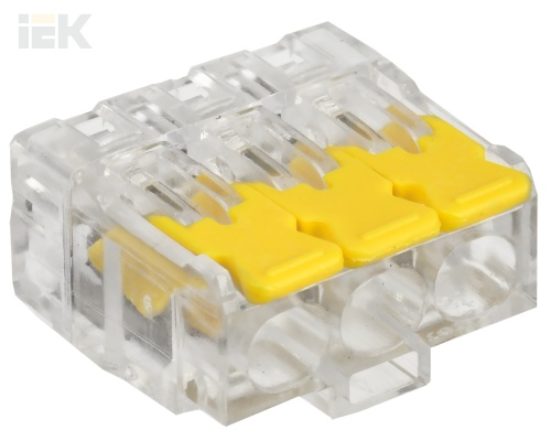 UKZ60-413-100 | Строительно-монтажная клемма СМК 228-413 (100шт/упак) | IEK