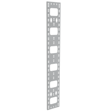 ITK Органайзер кабельный вертикальный 150х12мм 24U серый