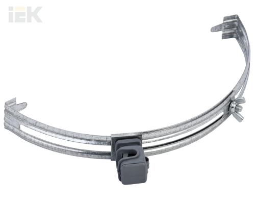 ZDP80-11-4-68 | Держатель проводника круглого 6-8мм для конька оцинкованная сталь | IEK