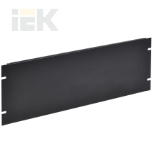 ITK by ZPAS Фальш-панель 19 4U крепление на винтах черная