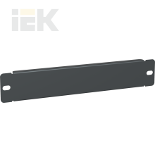 ITK Фальш-панель 1U для шкафа 10 серии LINEA WS черная