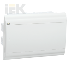 PRIME Корпус пластиковый ЩРВ-П-12 модулей встраиваемый белый/белая дверь IP41 IEK