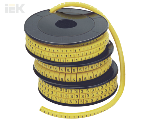 UMK40-3 | Маркер кабельный МК3- 10мм символ 3 (180шт/упак) | IEK