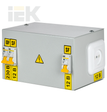 Ящик с понижающим трансформатором ЯТП-0,25 230/12-3 36 УХЛ4 IP30 IEK