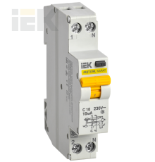 Выключатель автоматический дифференциального тока АВДТ32МL C16 10мА KARAT IEK