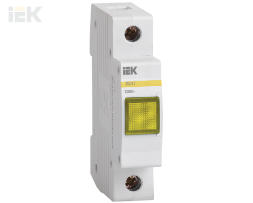 MLS10-230-K05 | Лампа сигнальная ЛС-47 неон желтая | IEK