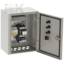 Ящик управления РУСМ5110-1874 нереверсивный 1 фидер автоматический выключатель на каждый фидер без переключателя на автоматический режим 0,6А IEK