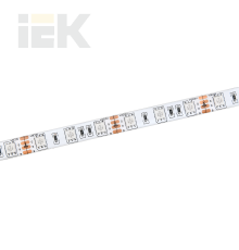 Лента светодиодная 5м LSR-5050RGB60-14,4-IP65-12В IEK