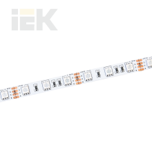 Лента светодиодная 3м LSR-5050RGB60-14,4-IP20-12В IEK
