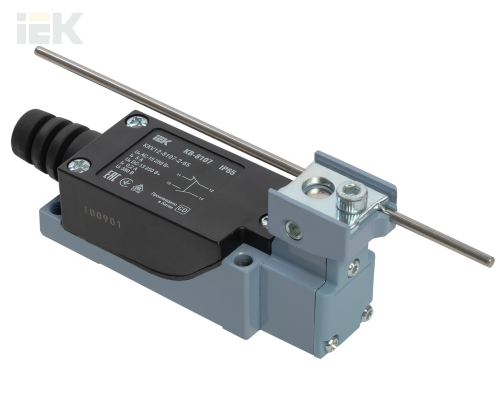 KKV12-8107-2-65 | Выключатель концевой КВ-8107 регулируемый стержень IP65 | IEK