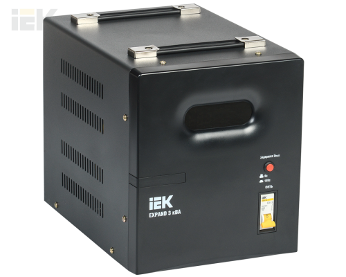 IVS21-1-003-11 | Стабилизатор напряжения переносной EXPAND 3кВА | IEK