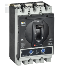 ARMAT Автоматический выключатель в литом корпусе 3P типоразмер H 85кА 250А расцепитель термомагнитный регулируемый IEK