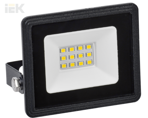 LPDO601-10-65-K02 | Прожектор светодиодный СДО 06-10 IP65 6500K черный | IEK