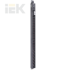 ITK BASE PDU вертикальный PV1112 23U 1 фаза 32А 6 розеток SCHUKO (немецкий стандарт) + 12 розеток C13 с клеммной колодкой и кабелем 3м вилка IEC60309 (промышленная)