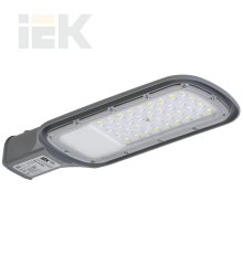Светильник светодиодный консольный ДКУ 1012-50Ш 5000К IP65 серый IEK