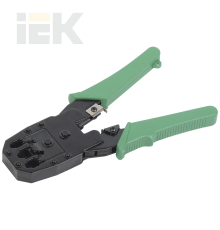 ITK Инструмент обжимной для RJ45/RJ12/RJ11 ручка PVC