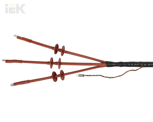 UZM-XLK10-NVN3-150240X | Муфта кабельная ПКНтп-10 3х150/240 б/н ПВХ/СПЭ изоляция | IEK