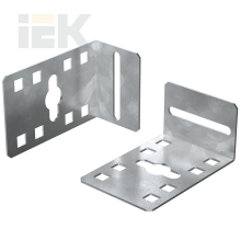 ITK Кронштейн для крепления оборудования и аксессуаров в шкафах шириной менее 750мм в пространстве между вертикальным профилем и дверью 2шт