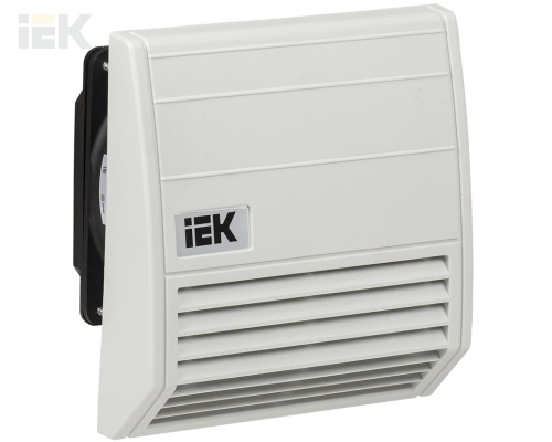 YCE-FF-055-55 | Вентилятор с фильтром 55 м3/час IP55 | IEK