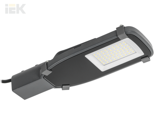 LDKU0-1002-030-5000-K03 | Светильник светодиодный консольный ДКУ 1002-30Д 5000К IP65 серый | IEK