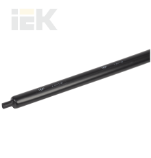 Трубка термоусаживаемая ТТК 33/8 4:1 черная с клеем (1м) IEK
