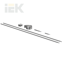 Комплект заземления 3/16 безмуфтовое соединение горячеоцинкованная сталь IEK