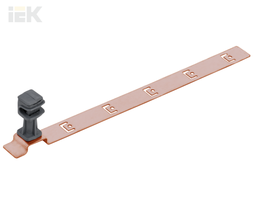 ZDP80-50-5-68 | Держатель проводника круглого 6-8мм для черепичной кровли медь | IEK