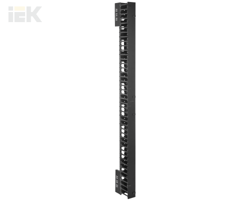 ZP-CC05-47U-V-0800 | ITK by ZPAS Кабель-органайзер вертикальный 47U 800 черный |