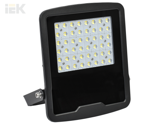 LPDO8-01-150-030-50-K02 | Прожектор светодиодный СДО 08-150 PRO 30град 5000К IP65 черный | IEK