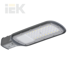 Светильник светодиодный консольный ДКУ 1012-30Ш 5000К IP65 серый IEK