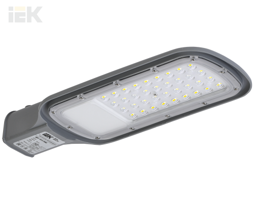LDKU1-1012-030-5000-K03 | Светильник светодиодный ДКУ 1012-30Ш 5000К IP65 серый | IEK