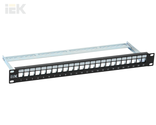 PP24-1UMF | ITK 1U Модульная патч-панель FTP, 24 порта |