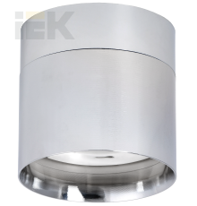 LIGHTING Светильник 4014 накладной потолочный поворотный под лампу GX53 хром IEK