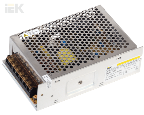 LSP1-200-12-20-33-PRO | Драйвер LED ИПСН-PRO 200Вт 12В блок-клеммы IP20 | IEK