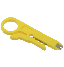 ITK Инструмент для зачистки, обрезки и заделки 110 витой пары жёлтый