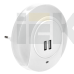 LDNN5-001-SQ-P-00-S-K01 | LIGHTING Светильник-ночник светодиодный 001 круг с USB разъемом и датчиком освещенности 220В | IEK