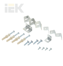 Комплект крепежных элементов №1 (накладной монтаж) IEK