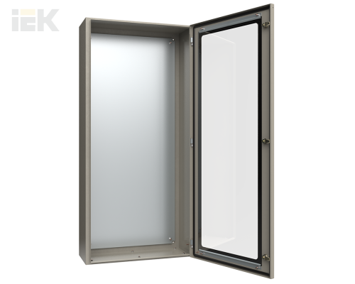 YKM11-07-54-1 | Корпус металлический ЩМП-7-0 (1400х650х285мм) У2 IP54 прозрачная дверь | IEK