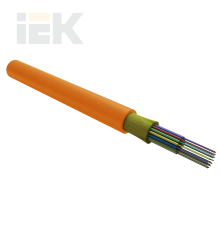 ITK Кабель оптический ОКВнг (А)-HF-РД-2 (ISO/IEC 11801) распределительный IN OM1 62.5/125 2 волокна LSZH 1200м