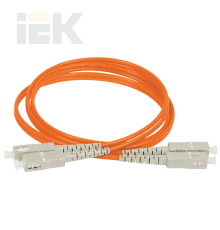 ITK Оптический коммутационный соединительный шнур (патч-корд), MM, 50/125 (OM2), SC/UPC-SC/UPC, (Duplex), 1м