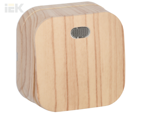 EVH11-K34-10 | Выключатель 1-клавишный для открытой установки с индикацией ВС20-1-1-ХС 10А GLORY сосна | IEK