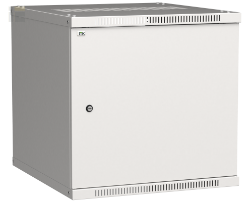 LWE3-12U64-MF | ITK Шкаф LINEA WE 12U 600x450мм дверь металл серый |
