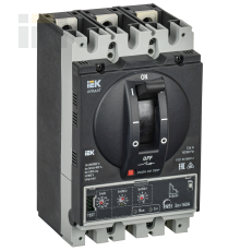 ARMAT Автоматический выключатель в литом корпусе 3P типоразмер D 50кА 160А расцепитель электронный стандартный IEK