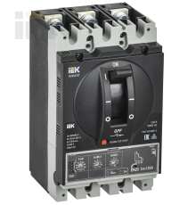 ARMAT Автоматический выключатель в литом корпусе 3P типоразмер A 85кА 125А расцепитель электронный стандартный IEK