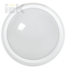 Светильник светодиодный ДПО 5050 18Вт 4000К IP65 круг белый IEK