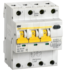 Автоматический выключатель дифференциального тока АВДТ34 C32 30мА IEK