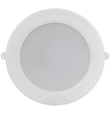 Светильник светодиодный ДВО 1716 белый круг 18Вт 4000К IP40 IEK