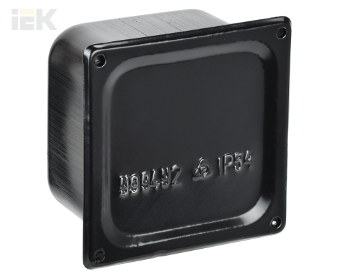 UKO12-150-150-100-K02-54M | Коробка протяжная металлическая У-995 150х150х100мм IP54 грунтованная с уплотнителем | IEK